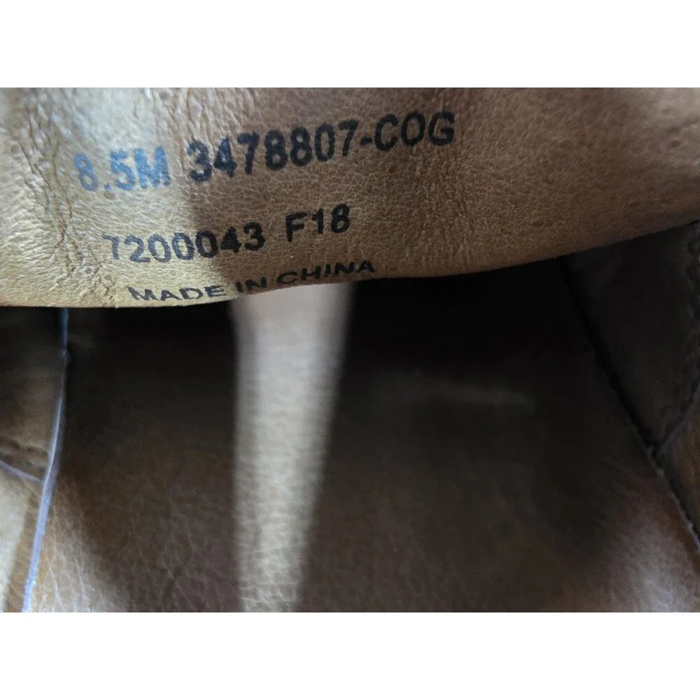 Frye Brown Leather Shoes Sneaker Loafers Mens‎ Size 8.5 7200043